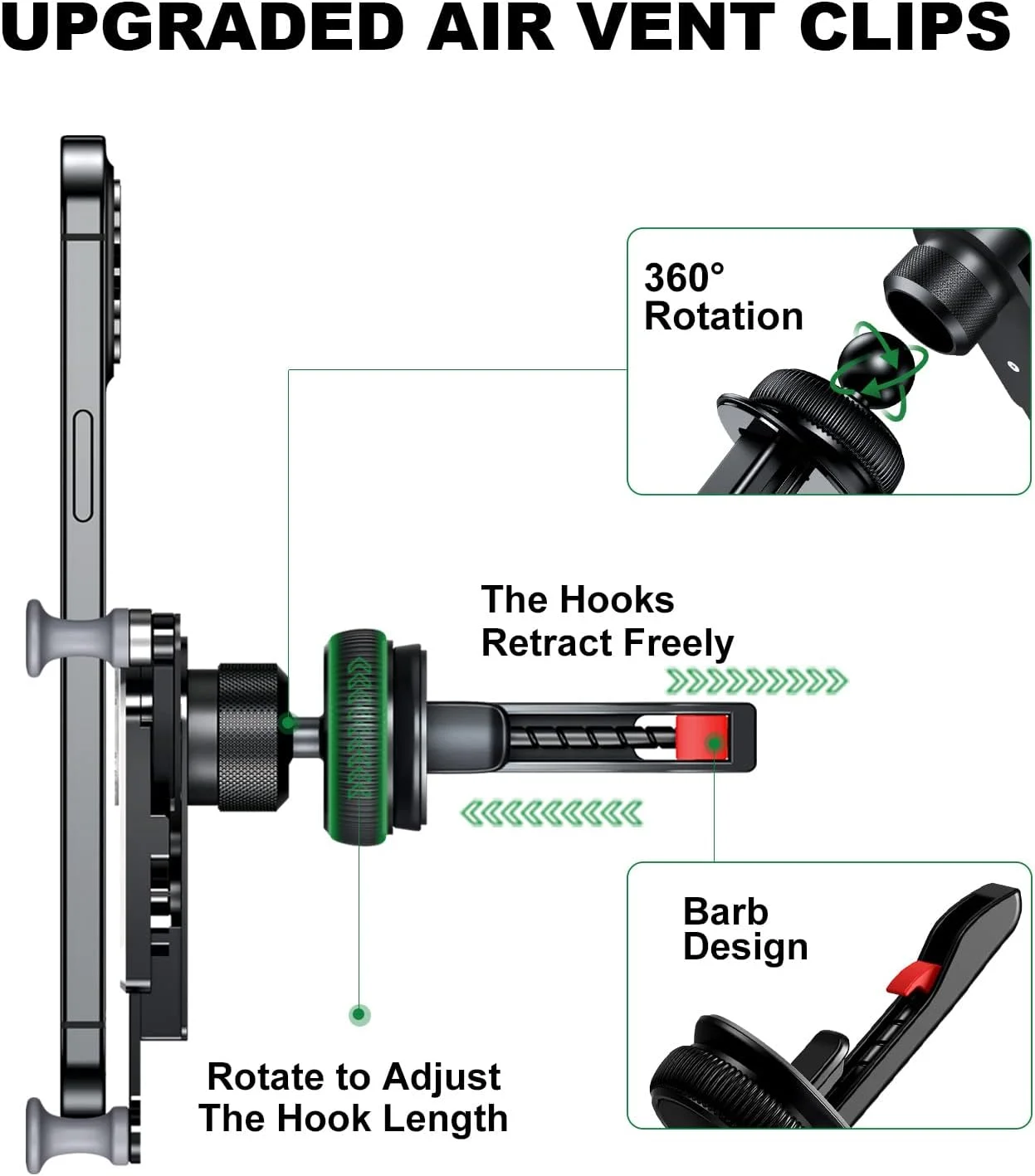 Eary Car Phone tablet Holder Mount Air Vent Gravity Automobile Stand for Samsung Galaxy Z Fold 7 6 5 S25 iPhone 17 16 ipad mini