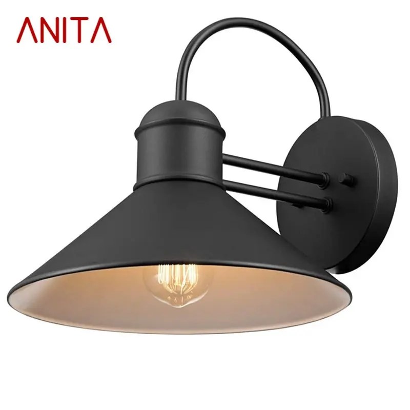·ANITA Outdoor Wall Lamp Classical LED Sconces Lighting Waterproof Home For Porch Villa