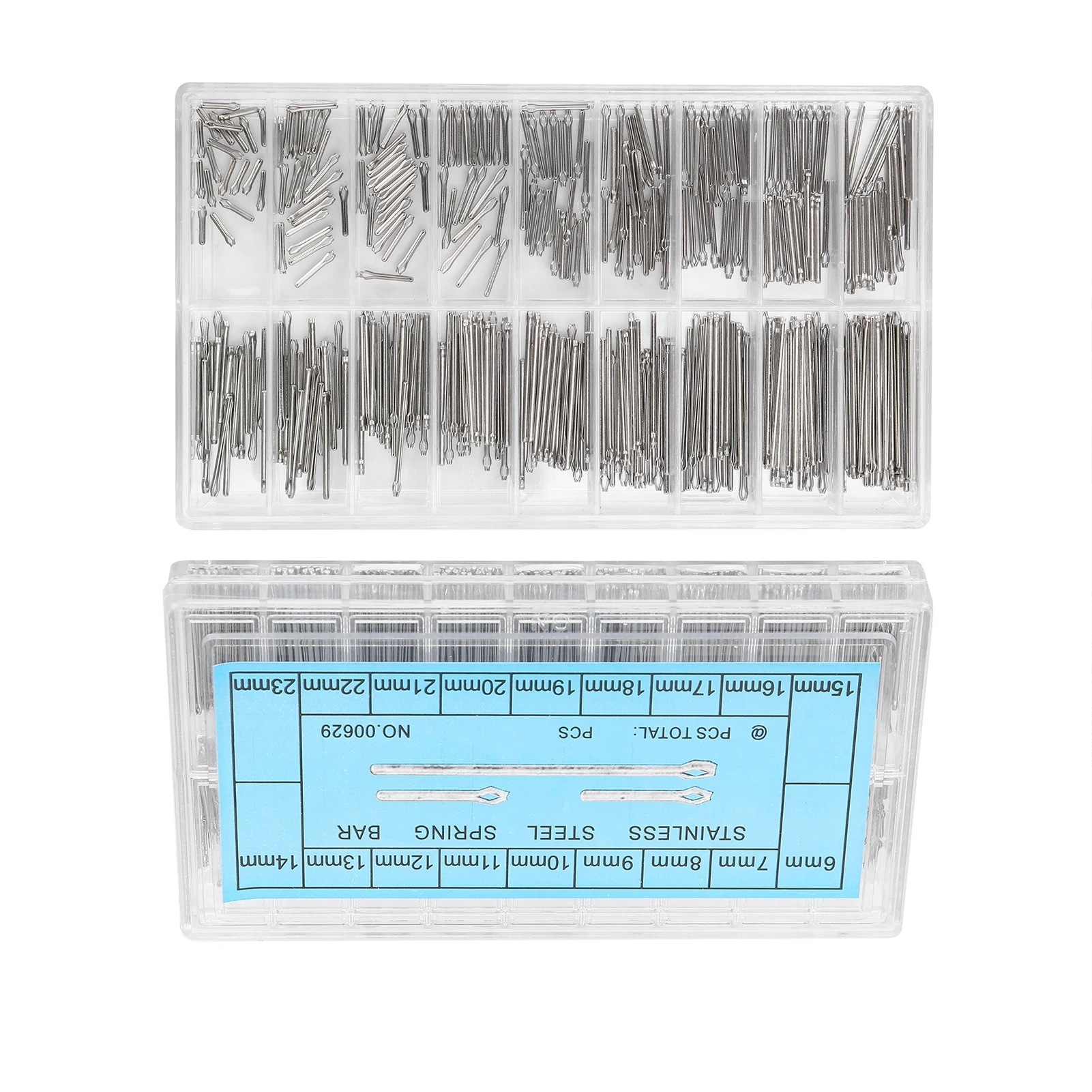 Comprehensive Stainless Steel Watch Band Repair Kit with 360-Piece Spring Bars
