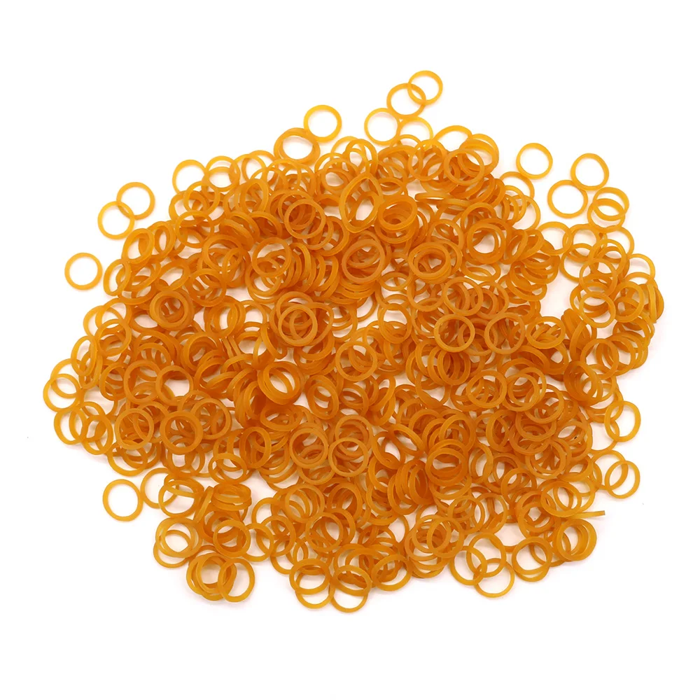 Bandas elásticas de látex para el cabello de mascotas, accesorios para el cabello, 1000 unidades - Imagen 3