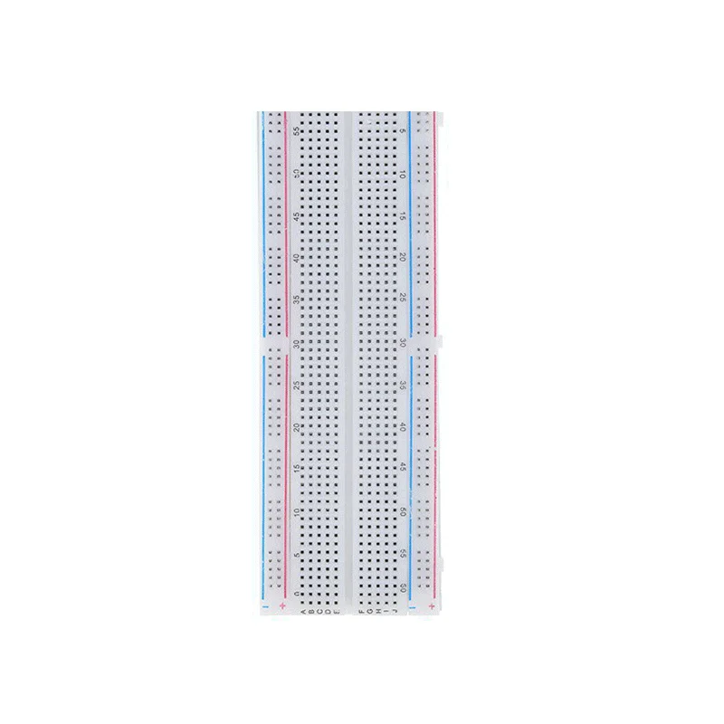 MB102 Breadboard Power Supply Module 830/400 Points Solderless Breadboard Kit 65 Flexible Jumper Wires 3.3V/5V