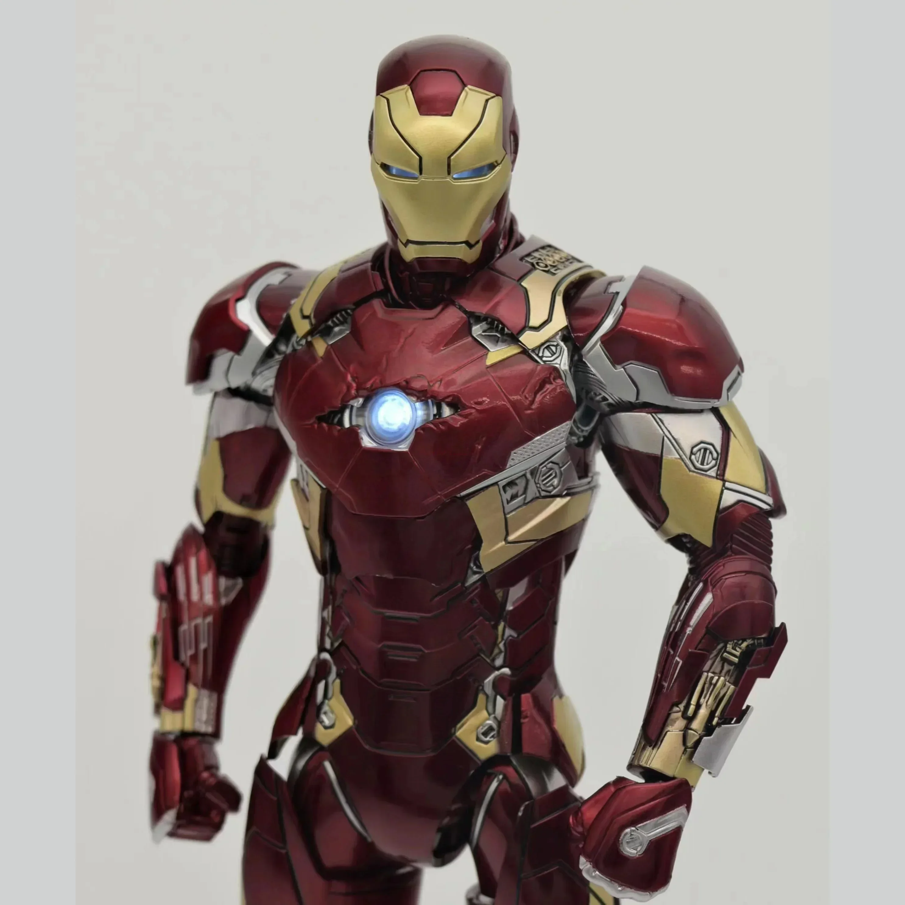 New Genuine Comicave 1/12 Iron Man Mk46 Marvel Anime Figure