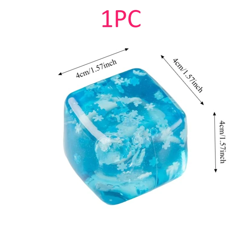 Snowflake Squishy Slow Rising Sensory Toy for Stress Relief and Hand Exercise