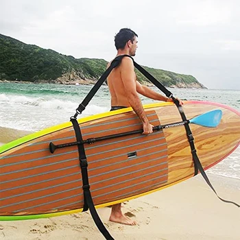 Tragen Strap Tragbare Aufstehen Surfbrett Schulter Strap Paddleboard Kanu SUP Carring Strap Multi-verwenden Einstellbare Nylon Tragen Gürtel 1