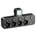 4 Black USB