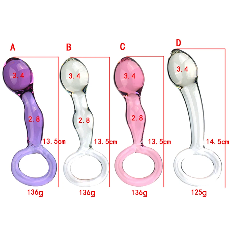 Godemiché anal en perles de verre, plug anal pour femmes, dilatateur anal pour hommes, masseur de prostate, masturbation féminine_voghion.com