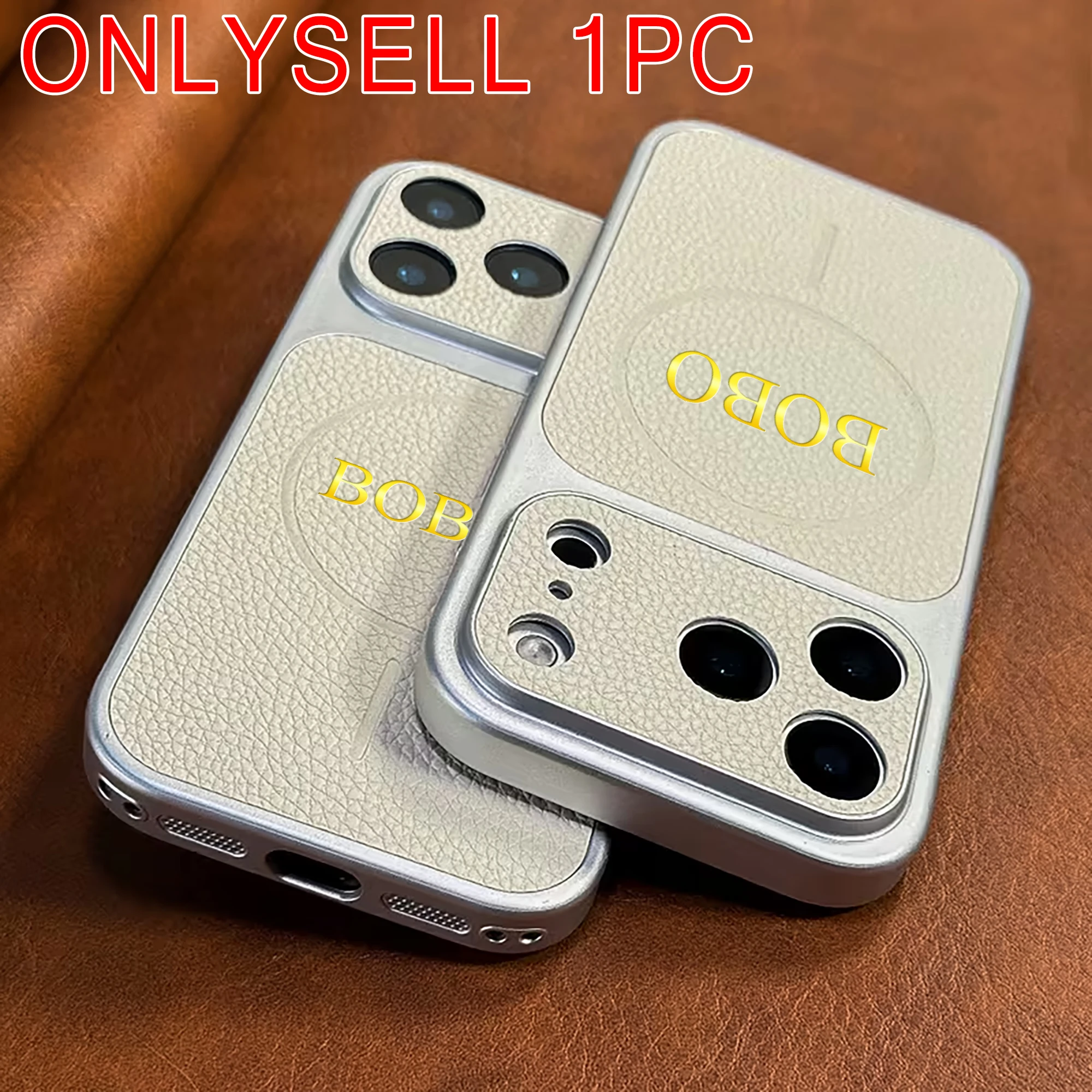 Personalized Instantly Upgrade to 17 Style Large Window Magnetic Case
