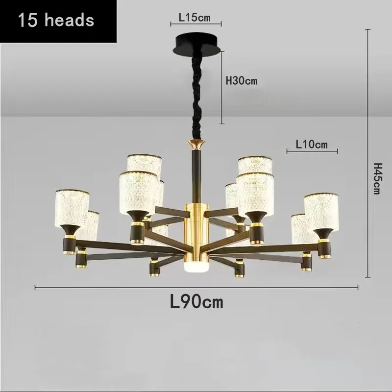 black B 15  heads