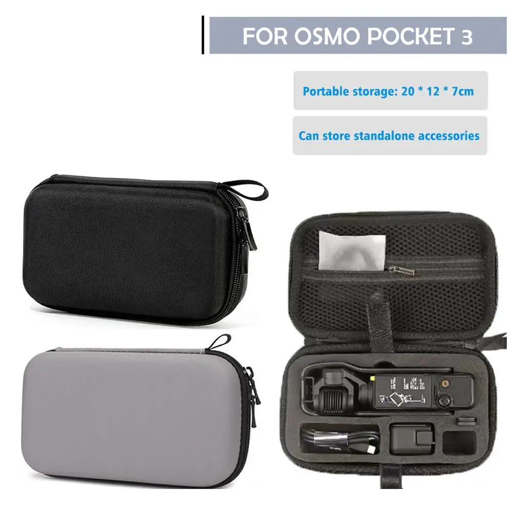 

for dji OSMO POCKET 3 Camera Accessories Portable Protective black/grey Handbag 2023 For Travel