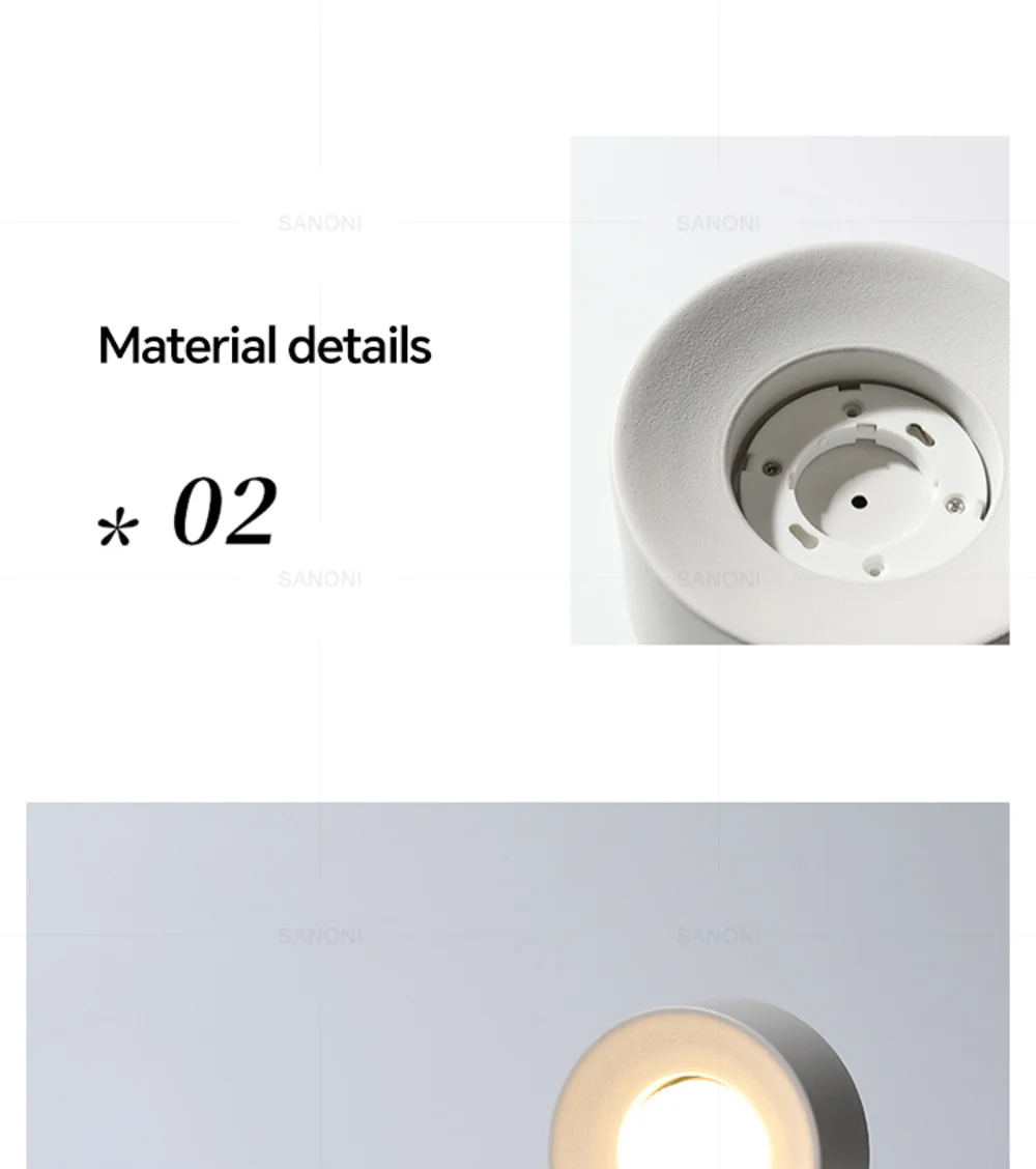 Modern LED Ceiling Light Cylinder Ceiling Spotlight S1cf51883be6a4ab7ae6afdd6cd1e3422b