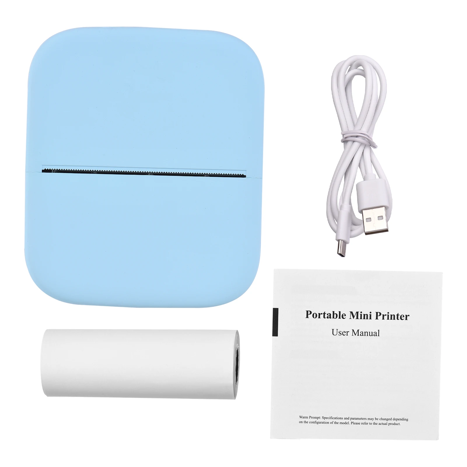 X1 Portable Mini Pocket Printer 80mm BT Wireless Thermal Photo Printer 300dpi Picture Memo Notes Lists Journal Receipt Paper Pri