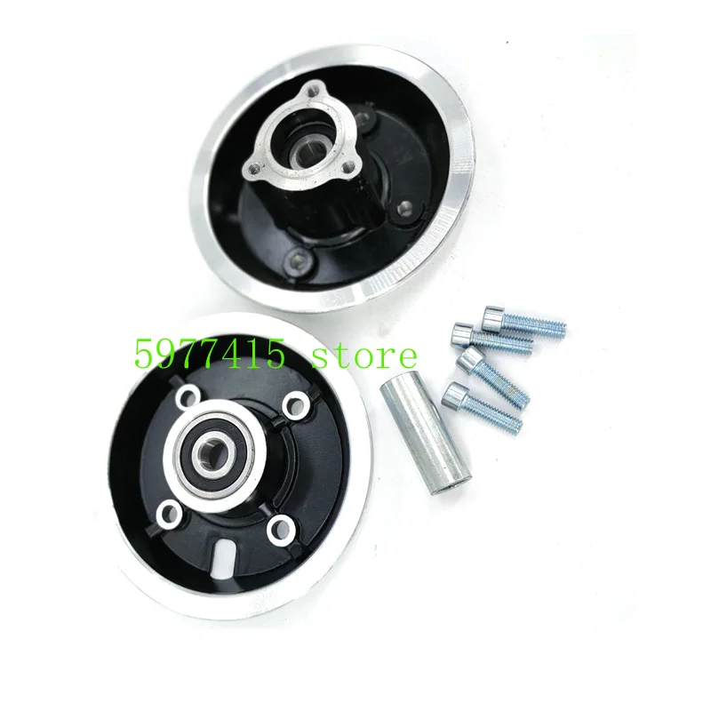 8" Electric Scooter Tyre With Wheel Hub with Brake disc 200x50 Inflation Tyre&inner tube Electric Vehicle Aluminium tire electric scooter tire