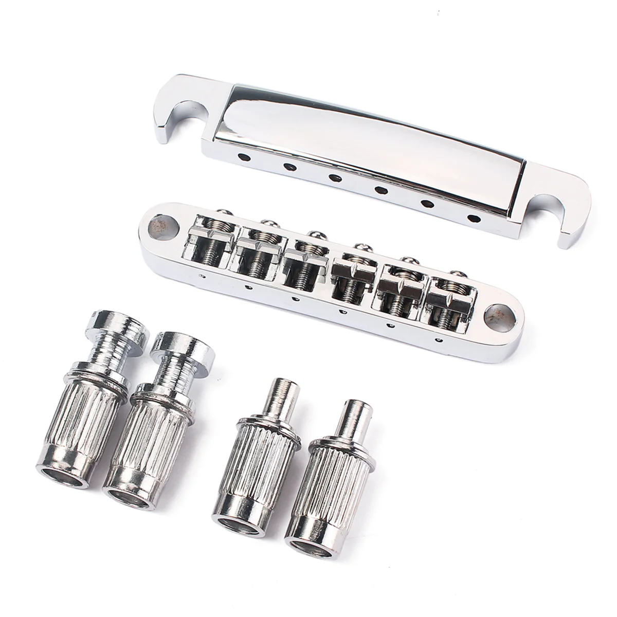 

Locking Tune-o-matic Guitar Slot Saddle Bridge