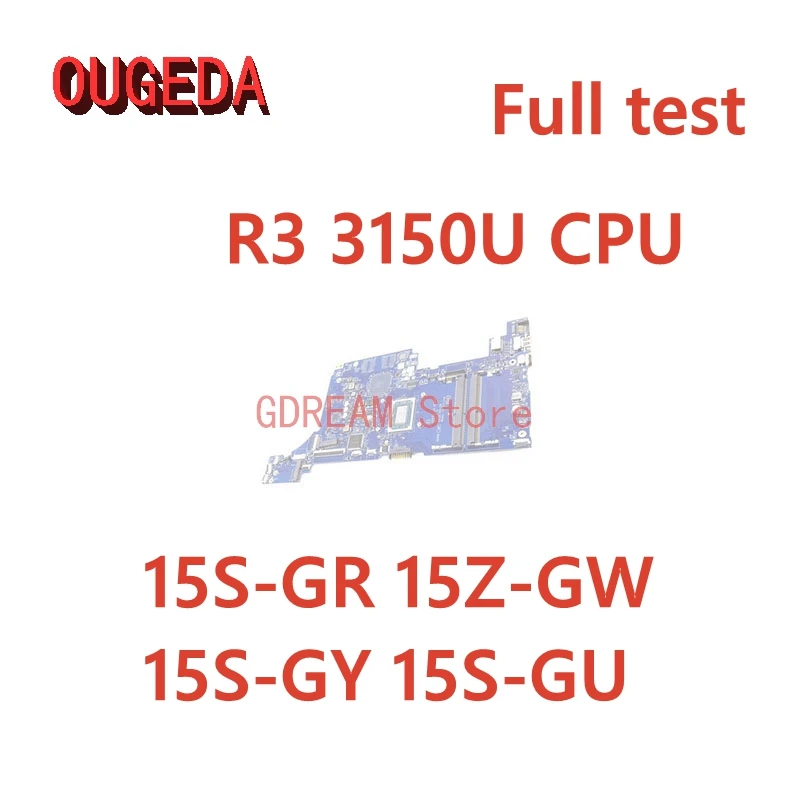 

M04856-001 M03669-601 M27608-001 M31066-601 GPP53 LA-H32AP Mainboard For HP 15S-GR 15Z-GW 15S-GY 15S-GU Laptop Motherboard