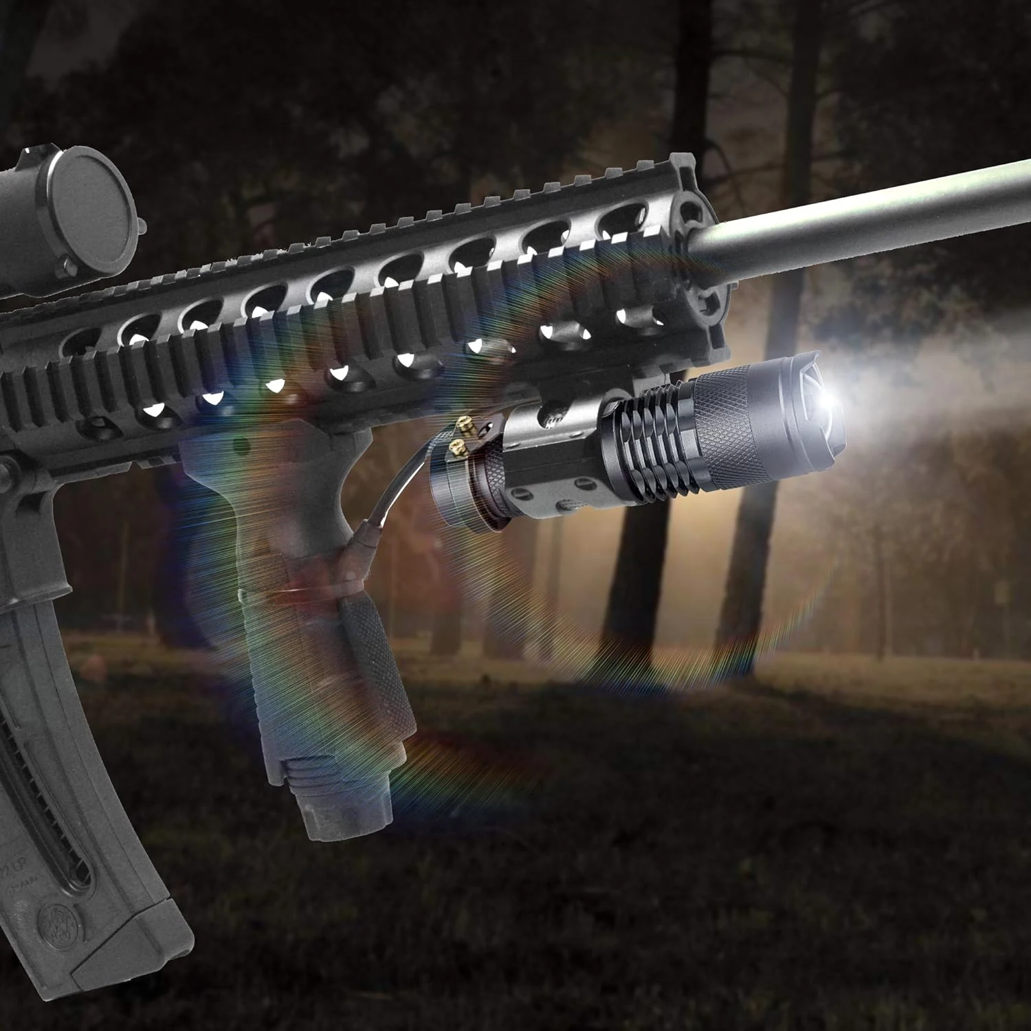 Waterproof Tactical LED Flashlight 5