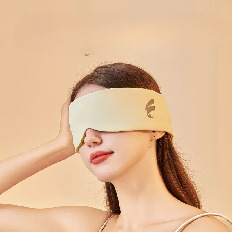 Sleep eye mask for shading, warmth and coolness, dual sensory travel eye mask for sound insulation, ear mask, and
