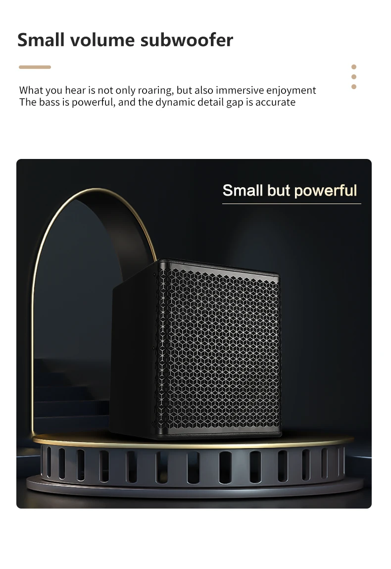 S110 10 Inch Professional Audio Music Studio Equipment Home Audio Party DJ Karaoke Speaker Box