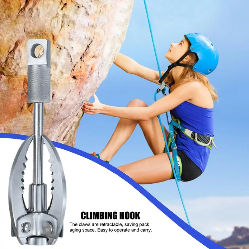 Stainless Steel Grappling Hook  Survival Grappling Hook Claw - Hook  Climbing - Aliexpress