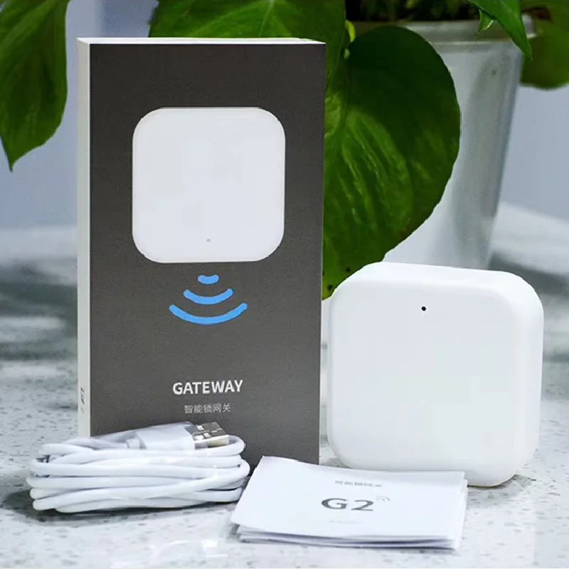 Urządzenie TTLock APP Gateway G2 kompatybilny Bluetooth z konwerterem WiFi do zdalnego sterowania blokadą