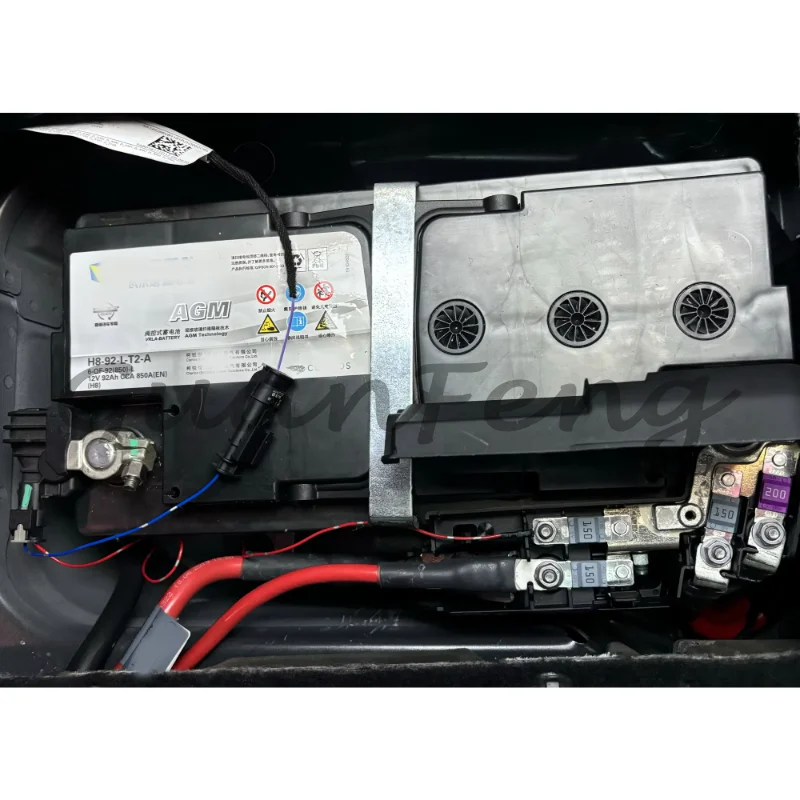 For Porsche Cayenne-Replacement Lithium to AGM Battery Retrofit Battery Cable Kit