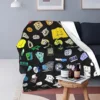BFB And TPOT Battle For Dream Island Cartoon Knitted Blanket Flannel Ultra-Soft Throw Blankets for Home Couch Bedspread 3