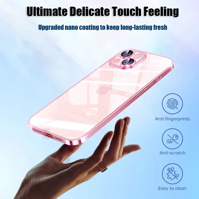 Sleek Transparent Soft TPU Phone Case - Official Edition