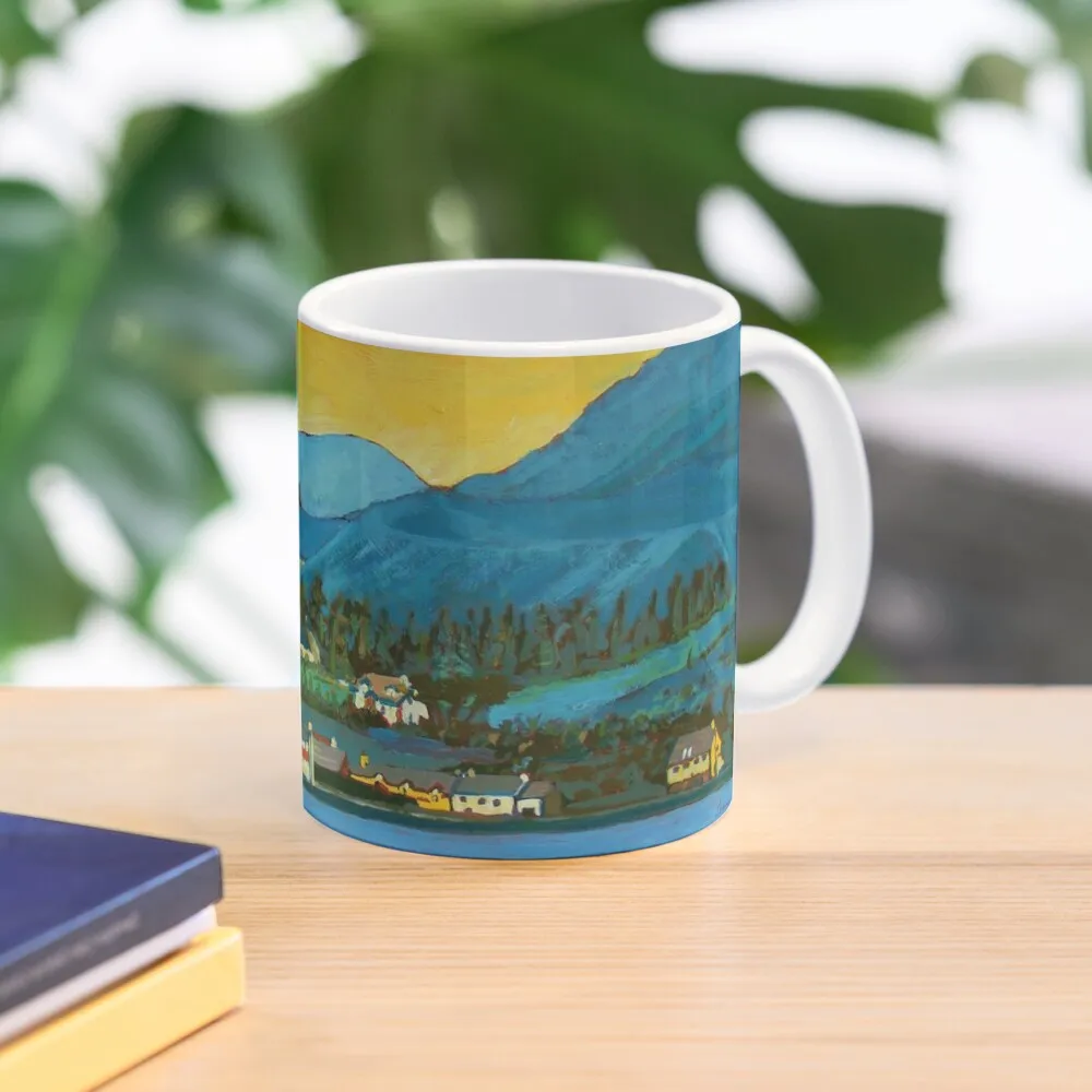 

Leenane / Leenaun, Galway, Ireland Coffee Mug Breakfast Aesthetic Cups Cups For And Tea Mug