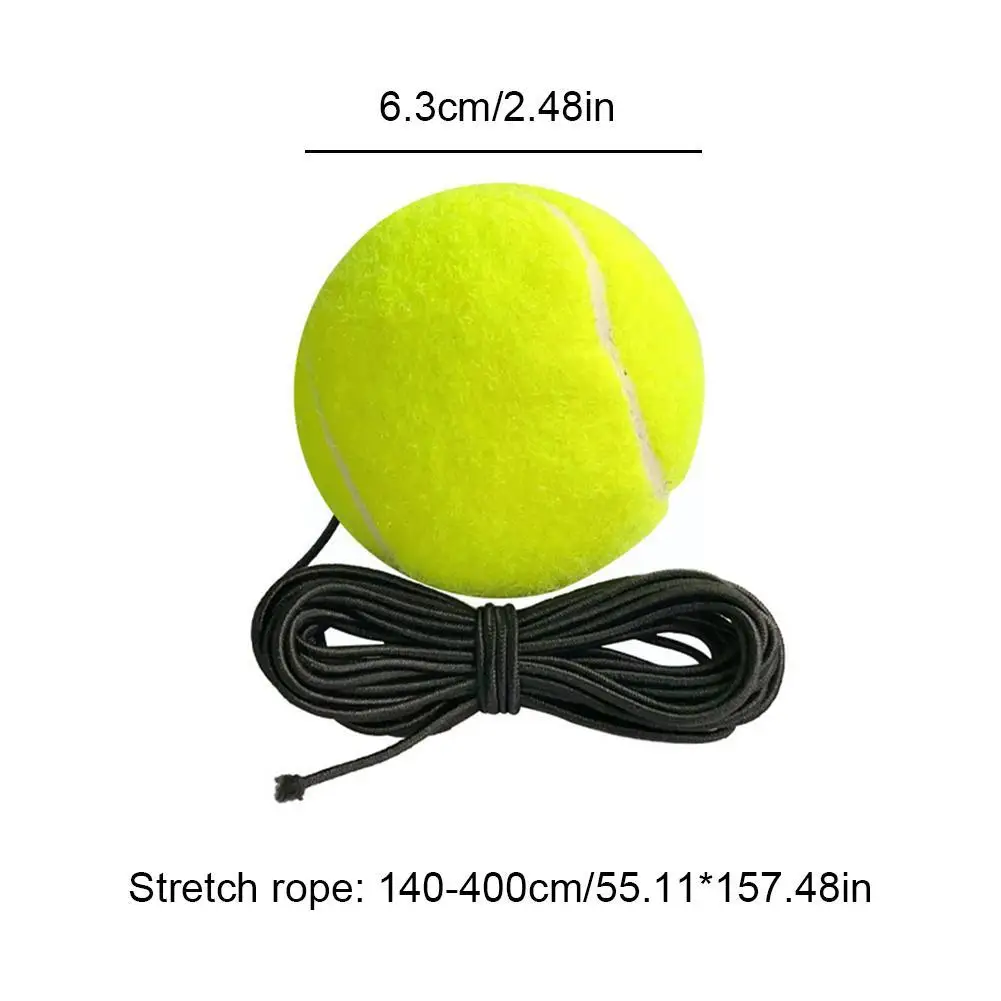 Professional Tennis Training Ball With Elastic Tennis Bounce Ball String Equipment Fitness Portable Training Tenni L1O7 tennis balls tennis trainer