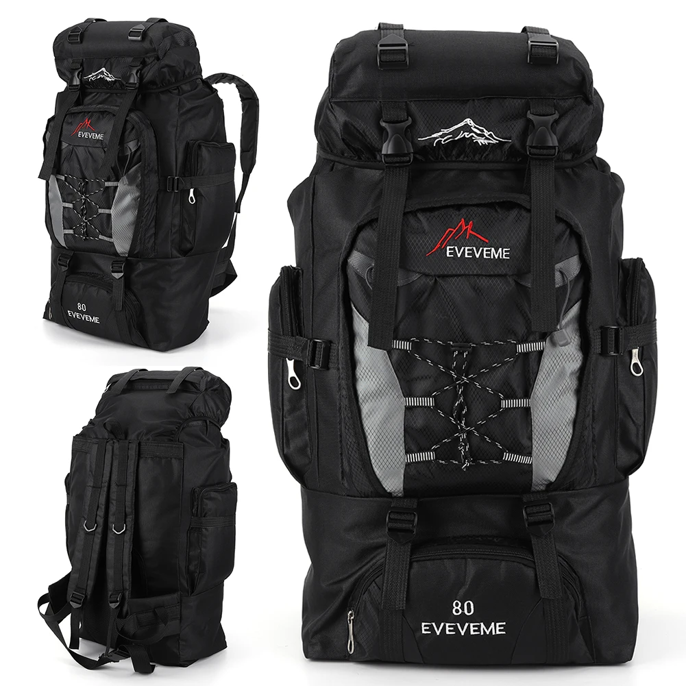 80L Hiking Climbing Backpack 2