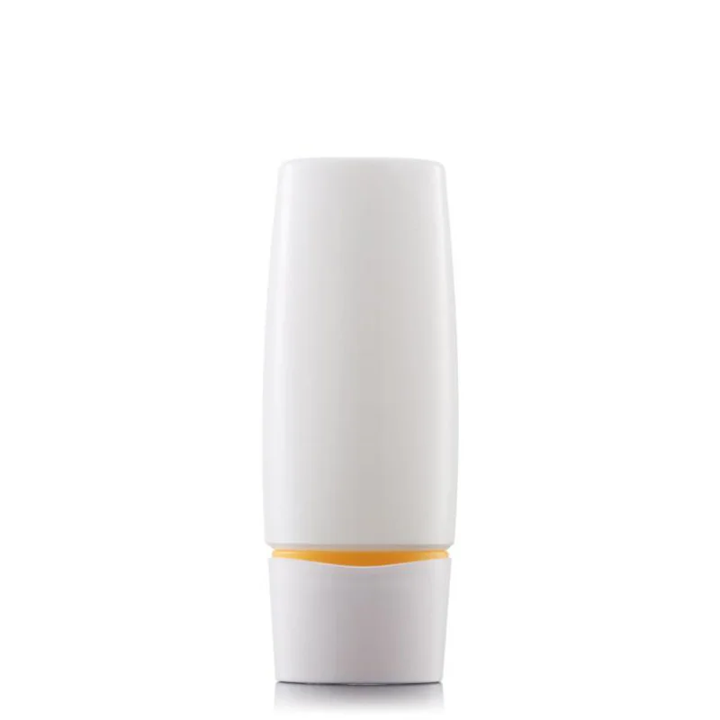 10-30pcs Empty 50ml Soft Tube Squeeze Lotion Bottle White Cosmetic Hose Sunscreen Cream Isolation Cream Skincare Container