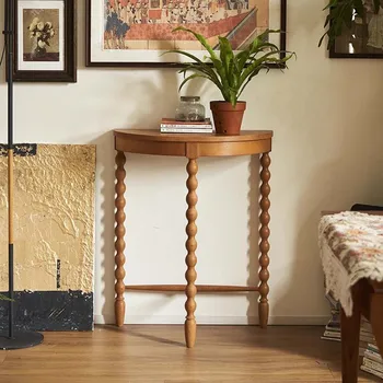 Consolle di bellezza nordica Simpatico tavolo consolle moderno e alla moda Glam Design curvo Mueble Recibidor Entrada Mobili per soggiorno