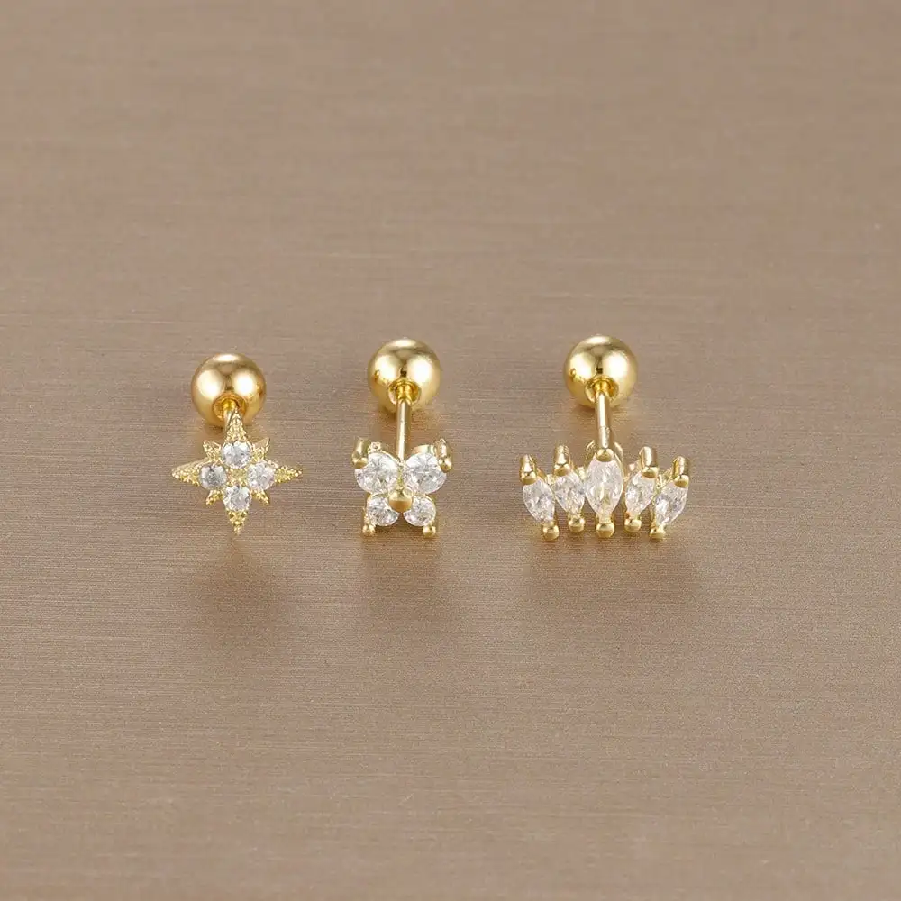 2-Gold-white-3pcs