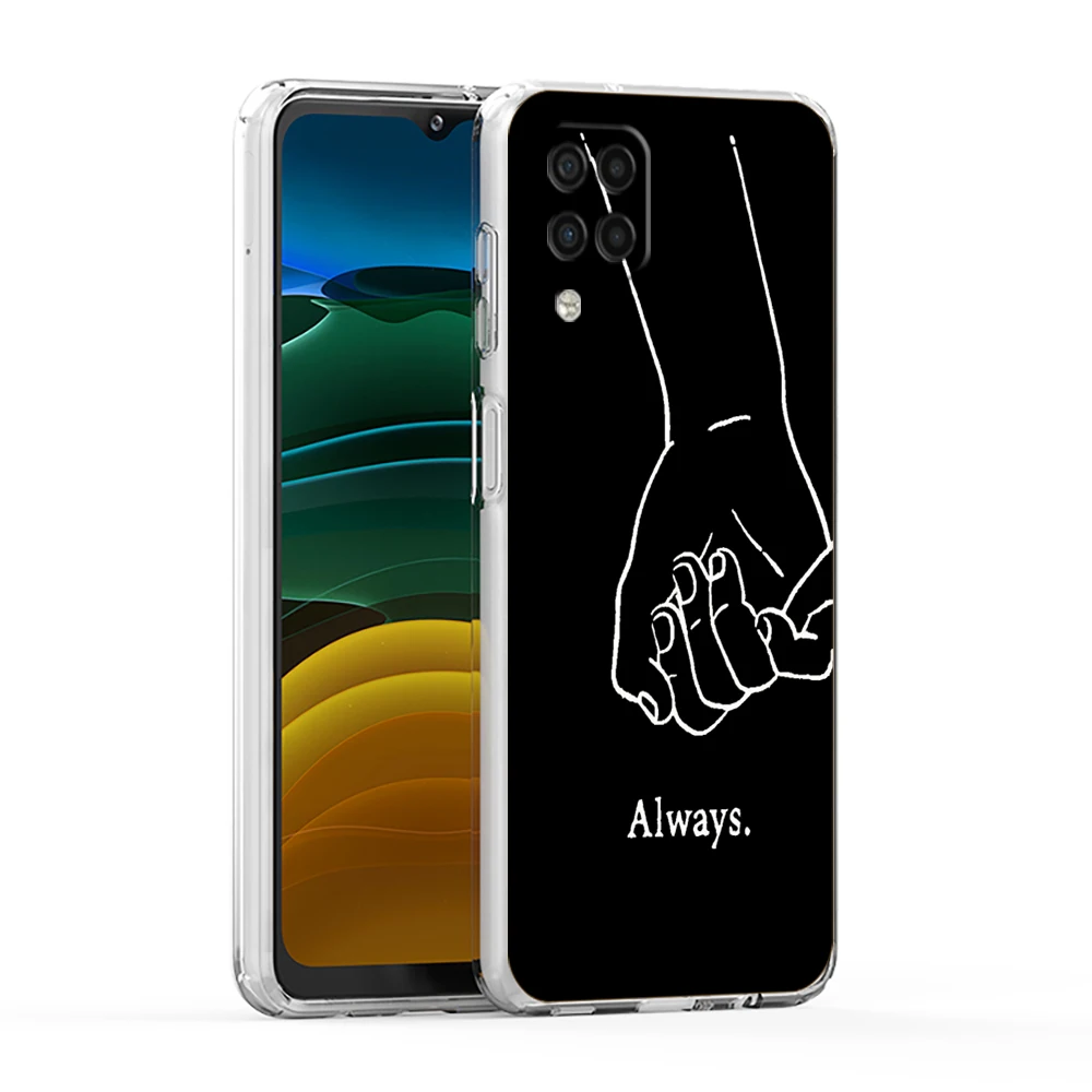 Couple Cartoon Sun & Moon Aesthetic Phone Case Cover