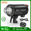 Godox QT600III 600W 1/8000s High Speed Sync Studio Flash Strobe Light Built in 2.4G Wirless System + 40W LED Modeling Bulb 1