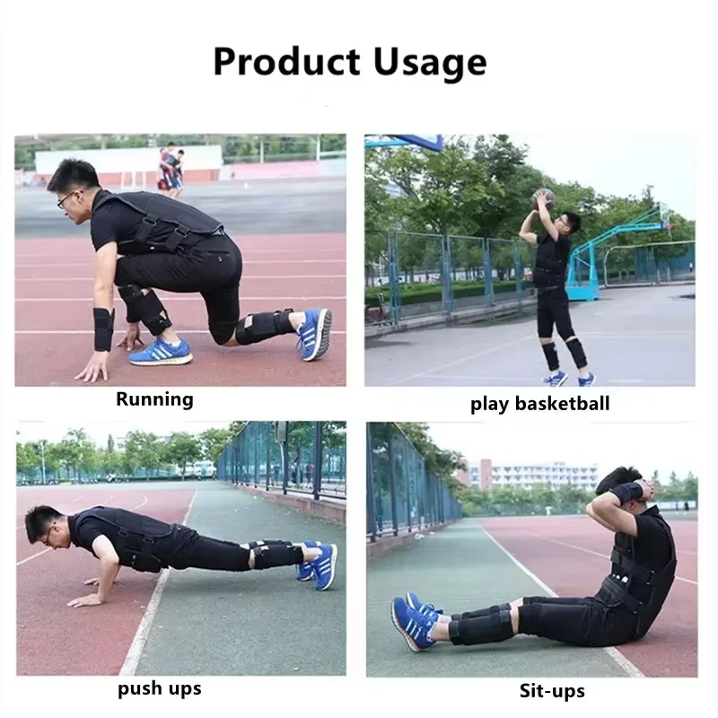 Adjustable 20KG Fitness Weighted Vest for Strength & Endurance Training