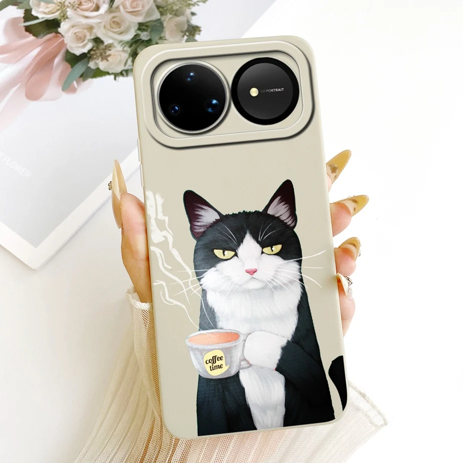 Cute Panda Duck Cartoon Soft Silicone Case