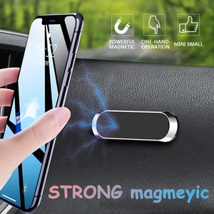 Image for Magnetic Car Phone Holder Dashboard Mini Strip Sha 