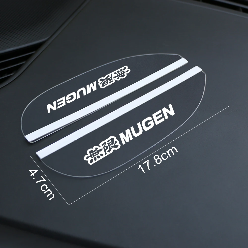 Transparent Car Rearview Mirror Rain Eyebrow For Honda Civic Fk8 Fk2 Fk7 Type R Accord Crv Fit Mugen 2012-Accessories