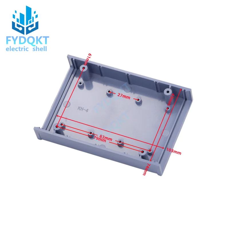 PCB Instrument Enclosure Electronic Project Case DIY Wire Junction Boxes 1pcs electronic enclosure case electrical box