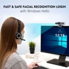TOALLIN Face Recognition Login PC Camera 2K 1080P Windows Hello Webcam Camera for Laptop Desktop, USB Camera with Microphone 5
