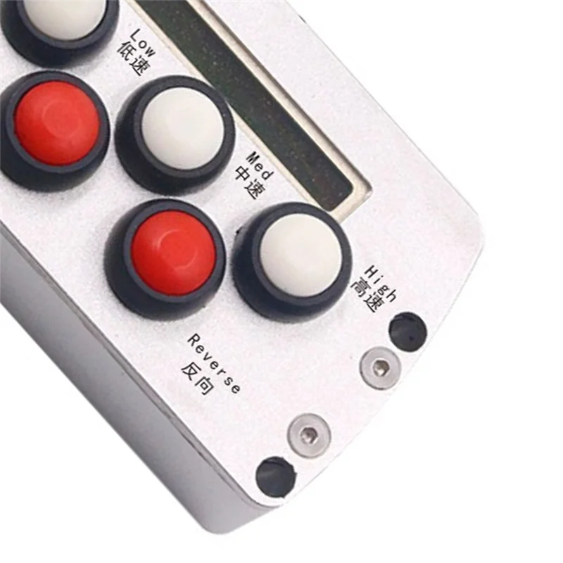 브러시리스 모터 PWM 속도 제어 박스 CNC 금속 방수 3단 속도 컨트롤러(역방향 원격 제어 포함)