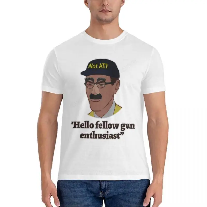 

Футболка мужская хлопковая с надписью «Hello moneygun»