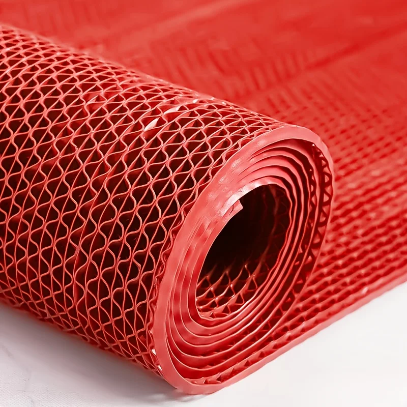 High-Quality Geometric Design Easy-Clean PVC Safety Floor Mat