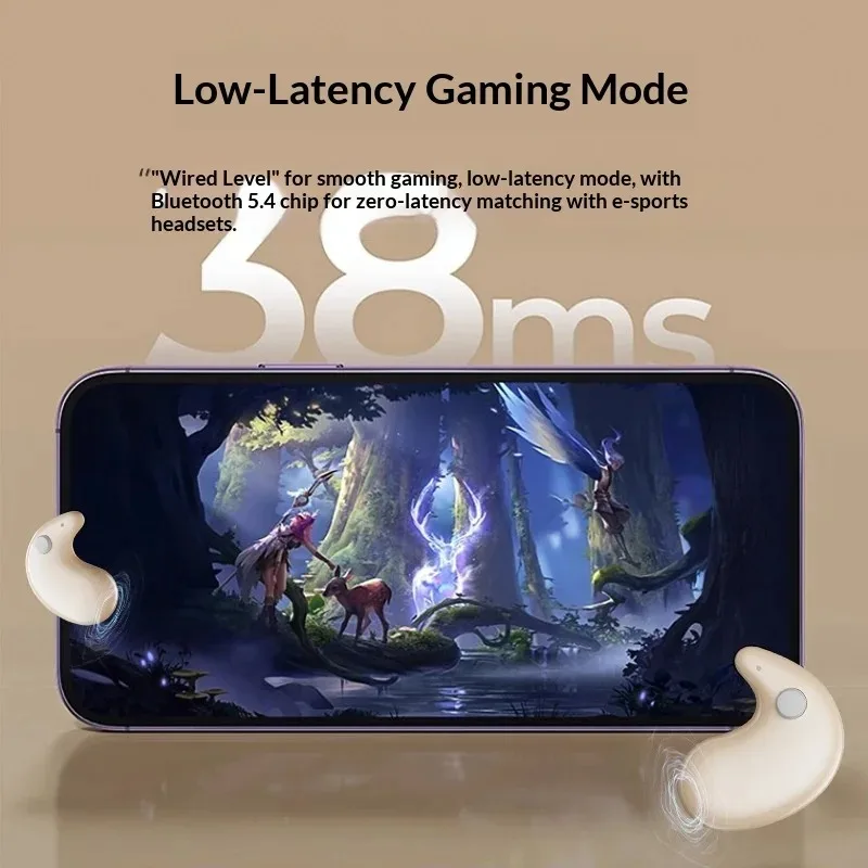 Ultra Sleep Wireless Bluetooth Earbuds For Side Sleepers Comfort_voghion.com
