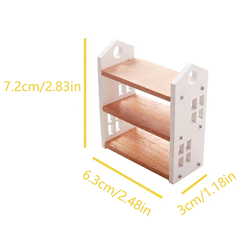 1 pz 1:12 casa delle bambole in miniatura legno/colore bianco libreria Rack studio soggiorno decorazione casa delle bambole accessori modello di mobili  26