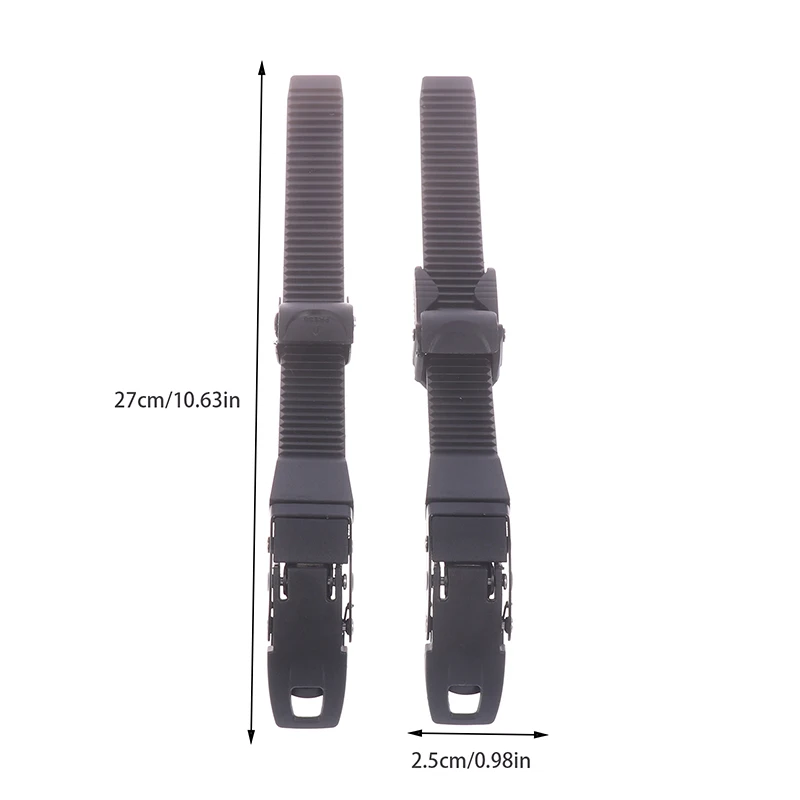 Sangles De Remplacement Pour Roller/patin à Roulettes - Boucles Universelles En PU, Lot De 2, Largeur 22 Mm