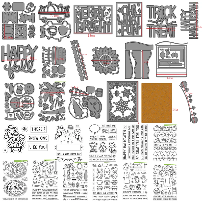 

2023 New Cutting dies For scrapbooking Practice Photo Album Decoration Process Die Stamp