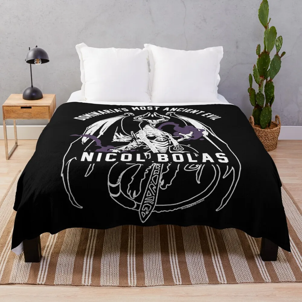 

Nicol Bolas Throw Blanket wednesday Kid'S Thin For Baby Retros Blankets