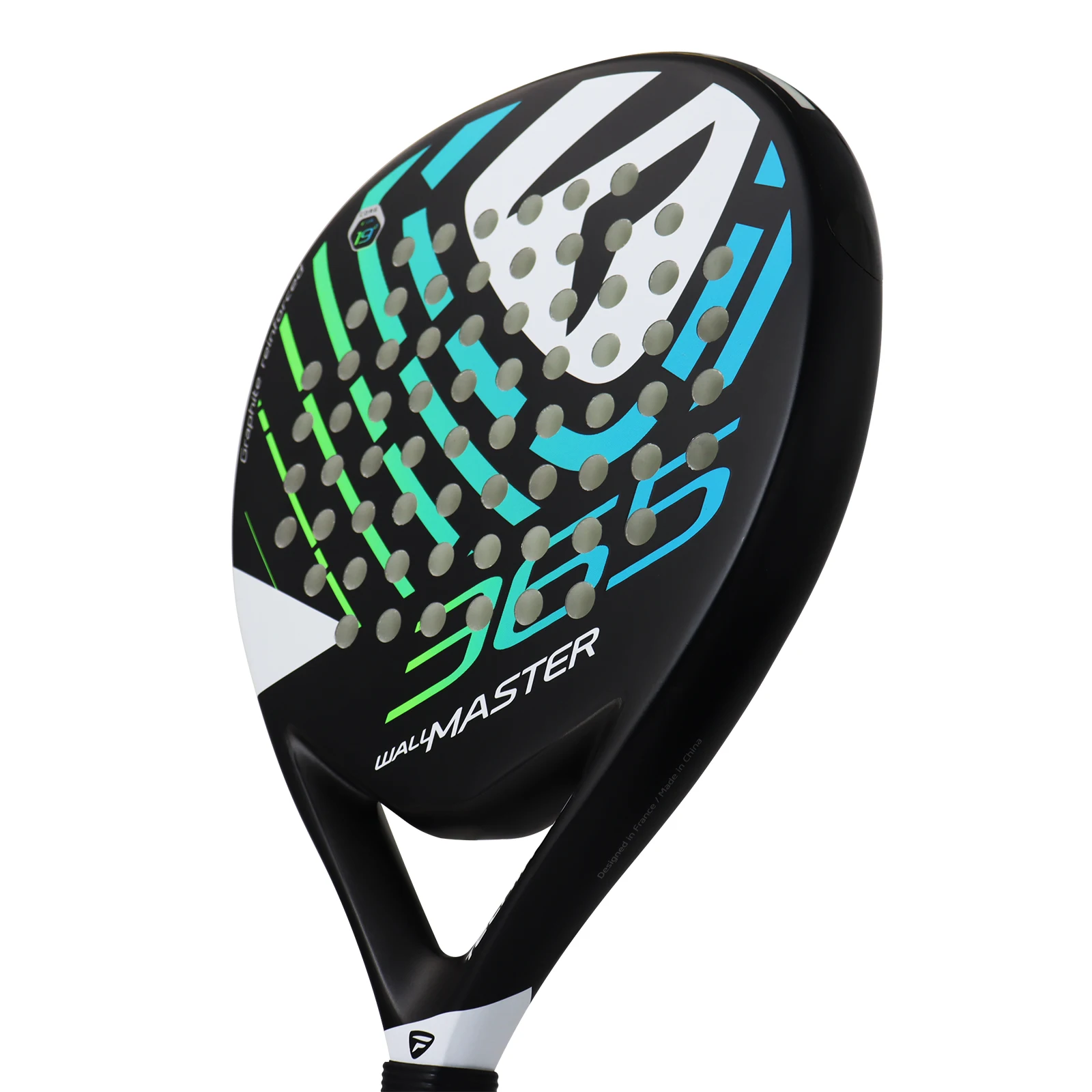 

TF365 Padel Racket Tennis Padel Racquet Eva 19 Fiber Glass Surface Carbon Fiber EVA Soft Unisex Paddle Rackets