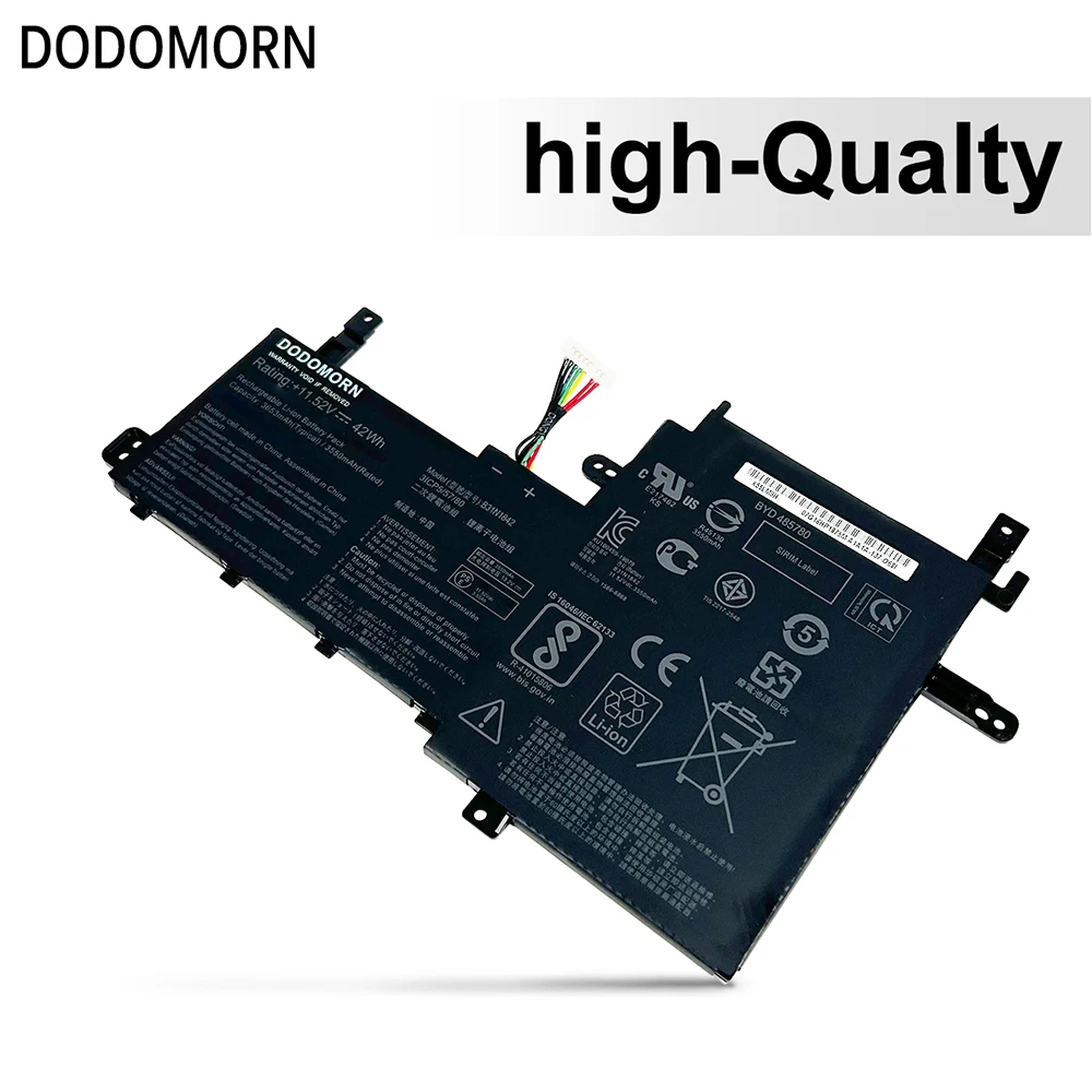 Bateria para Asus Vivobook 15 B31n1842 X513ea K513ea S513ea S531fa S533ua F513ea F513ep F513ia Baterias 11.52v 42wh 3653mah - Imagem 2